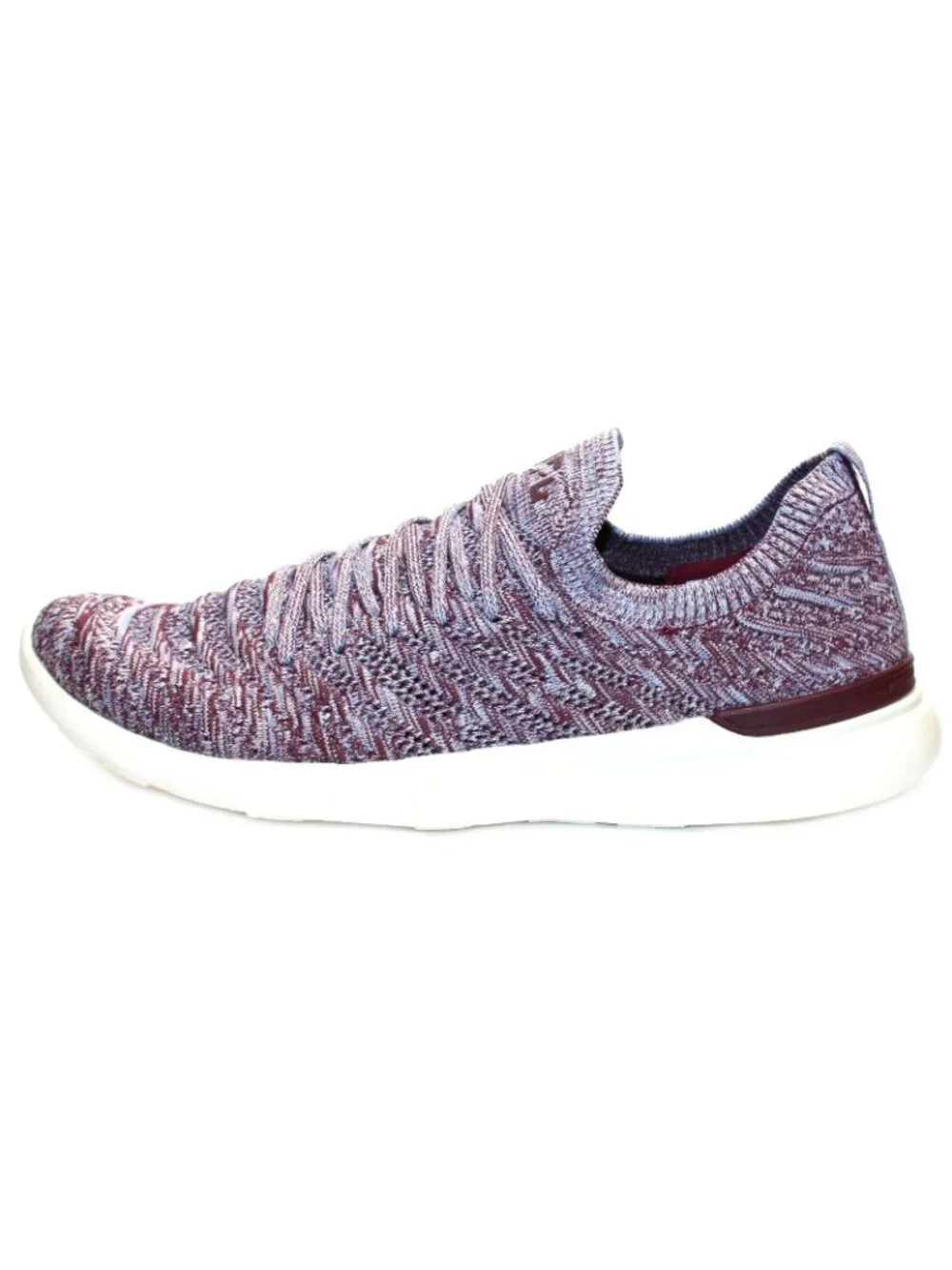 APL Athletic Propulsion Labs Mens Techloom Wave Sneakers Burgundy Forged Blue 12